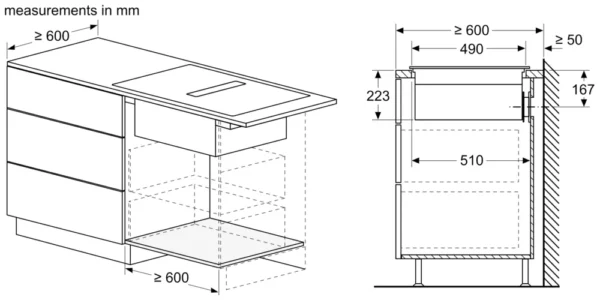 Bosch, Indukciona ploča za kuvanje sa integrisanim aspiratorom 60 cm ugradnja bez okvira - Image 13
