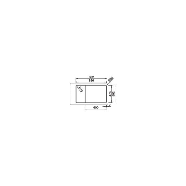 BLANCO ANDANO XL 6 S-IF Compact sa p.č. + pribor - Image 4
