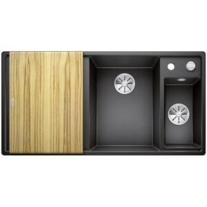 BLANCO AXIA III 6 S antracit sa p.č. + pribor