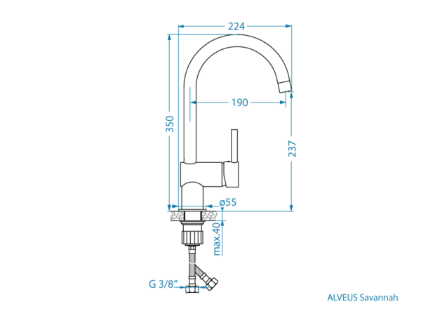 SAVANNAH crna (G91) - Image 2