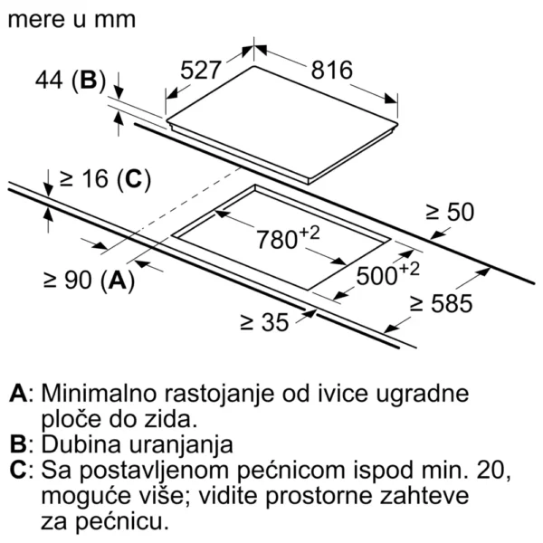 Bosch, Električna ploča za kuvanje 80 cm Crna - Image 4