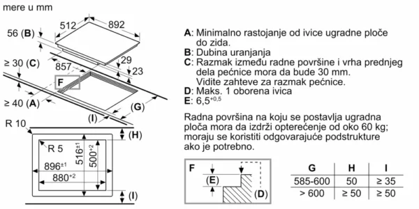 Bosch, Indukciona ploča za kuvanje 90 cm Crna, ugradnja u ravni radne ploče - Image 7