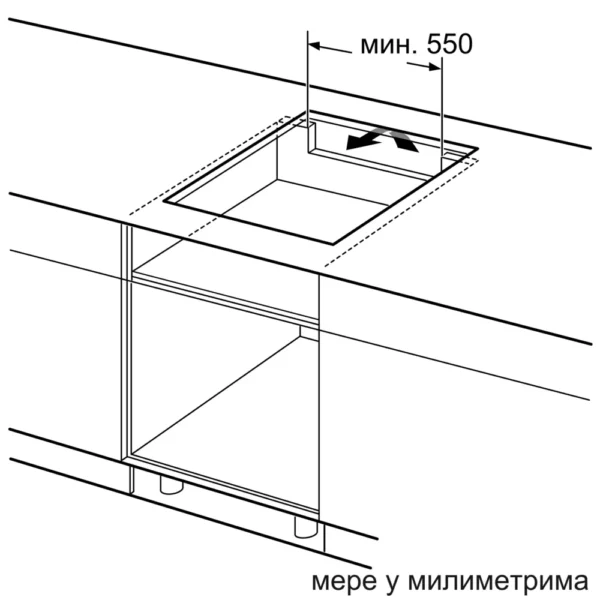 Bosch, Indukciona ploča za kuvanje 60 cm Crna, ugradnja sa okvirom - Image 5