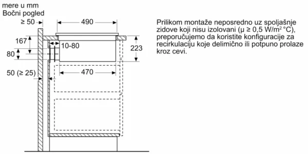 Bosch, Indukciona ploča za kuvanje sa integrisanim aspiratorom 60 cm ugradnja bez okvira - Image 12