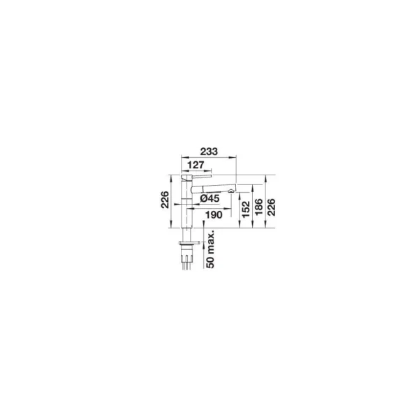 BLANCO ALTA-S II saten platinum - Image 2