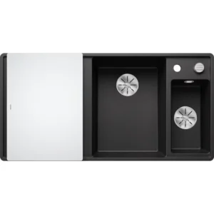 BLANCO AXIA III 6 S-F antracit sa p.č + pribor, desna