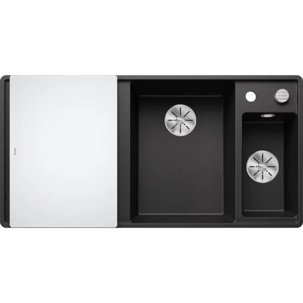 BLANCO AXIA III 6 S-F antracit sa p.č + pribor, desna