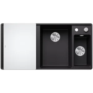 BLANCO AXIA III 6 S-F silgranit sa p.č + pribor staklena daska, desna