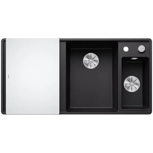 BLANCO AXIA III 6 S-F silgranit sa p.č + pribor staklena daska, desna