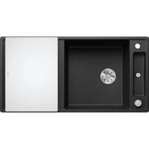 BLANCO AXIA III XL 6 S antracit sa p.č. + pribor