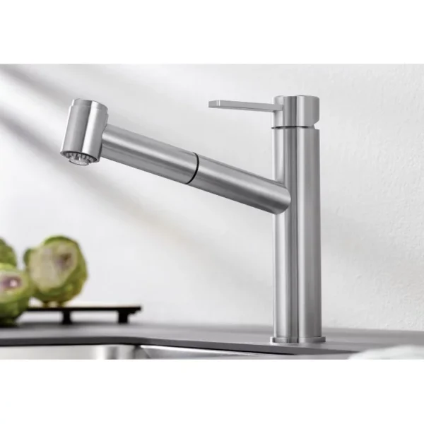 BLANCO BLANCO AMBIS-S inox massive nizak pritisak