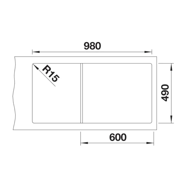 BLANCO ETAGON XL 6 S crna sa p.č. + pribor - Image 5