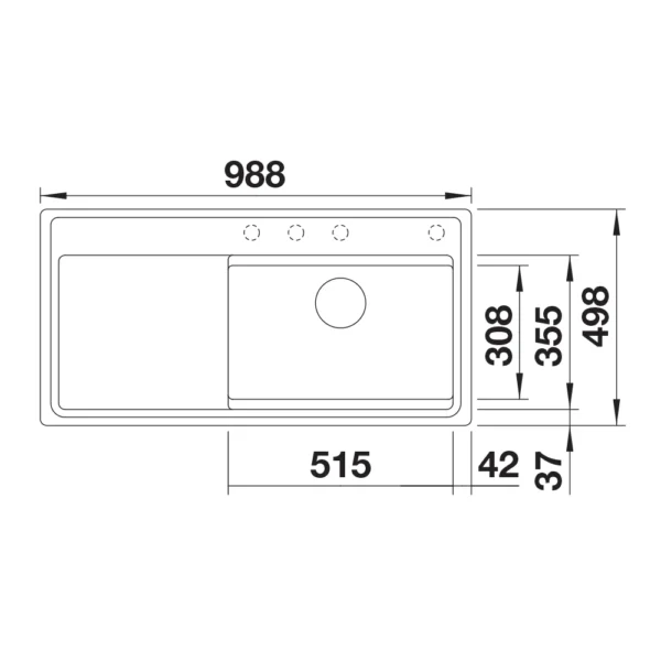 Blanco ETAGON XL 6 S-F pribor sa p.č. - Image 3
