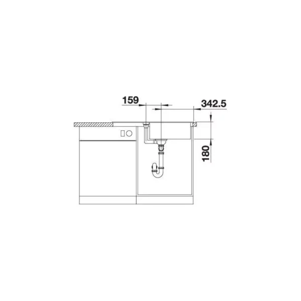 BLANCO FAVUM XL 6 S antracit - Image 4