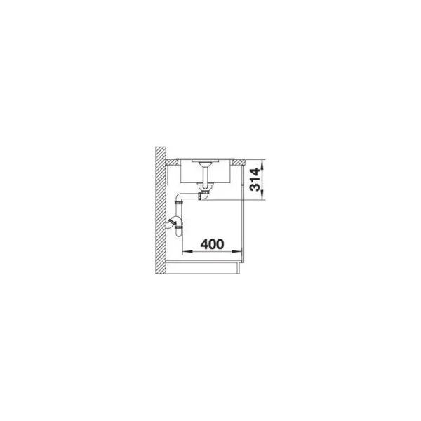 BLANCO FAVUM XL 6 S antracit - Image 5