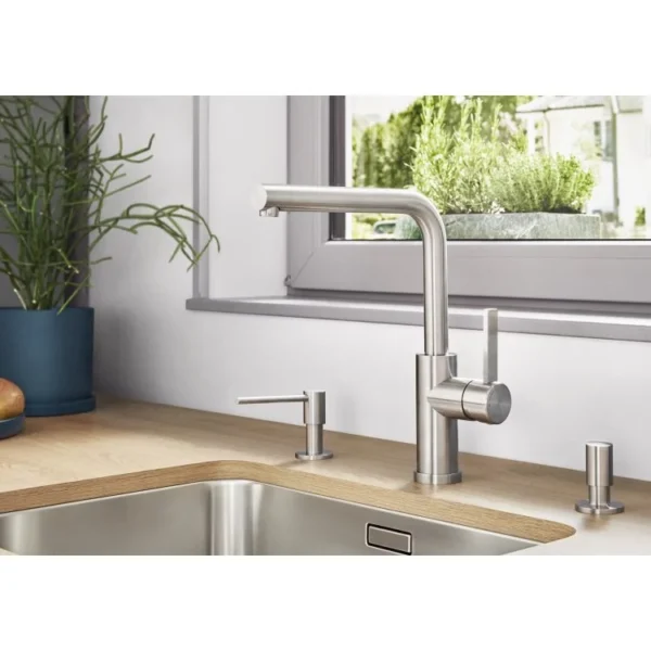 BLANCO LANORA-F inox massive nizak pritisak