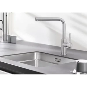 BLANCO LANORA inox massive