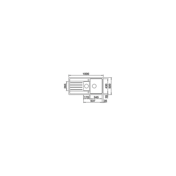 BLANCO LEGRA 6 S antracit - Image 2