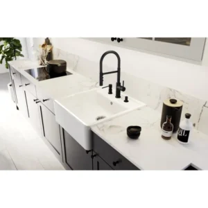 BLANCO PANOR 60 kristalno bela 2 rupe