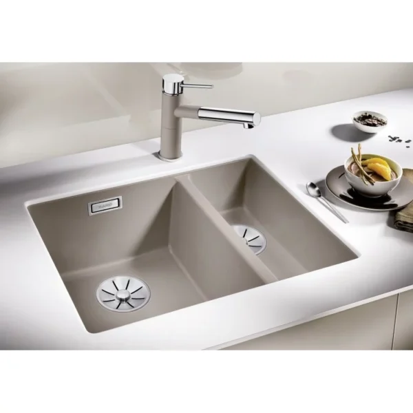 BLANCO SUBLINE 340/160-U silgranit, leva