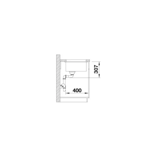 BLANCO SUBLINE 500-U antracit - Image 4