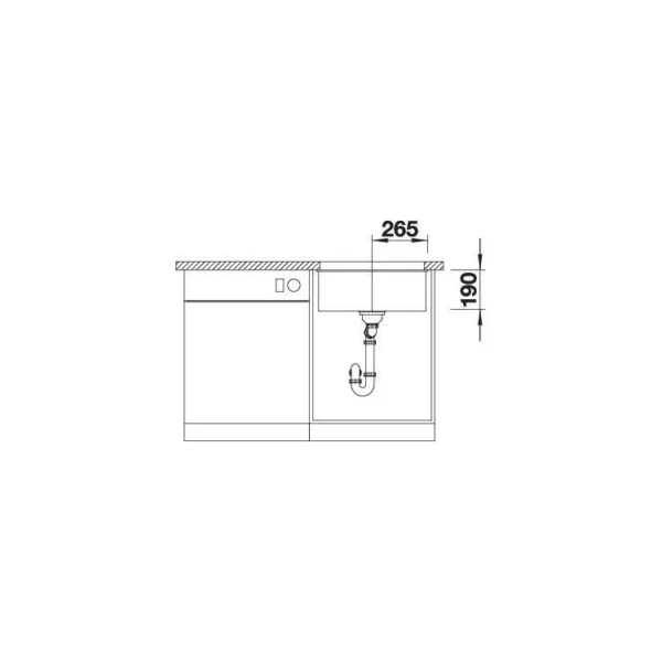 BLANCO SUBLINE 500-U antracit - Image 6