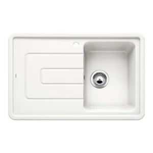 BLANCO TOLON 45 S keramika kristalno bela, desna