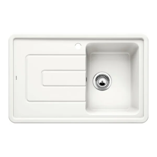 BLANCO TOLON 45 S keramika kristalno bela, desna
