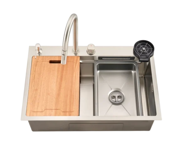 Sudopera od nerđajućeg čelika sa jednom posudom 80*50 cm, dubina 23 cm - Image 6